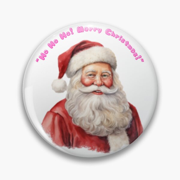 Item preview, Ho Ho Ho! Merry Christmas! with pink letters designed and sold by ysogoodsshop.