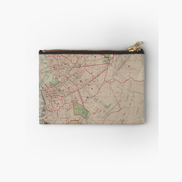 Item preview, Vintage Map of Brooklyn NY (1895) designed and sold by BravuraMedia.