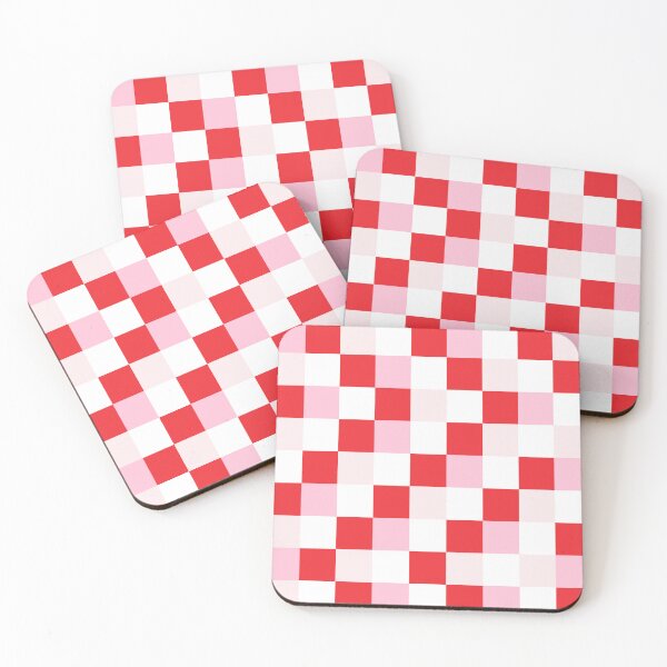 Item preview, Shattered Peppermint checkered pattern  designed and sold by 247vibes.