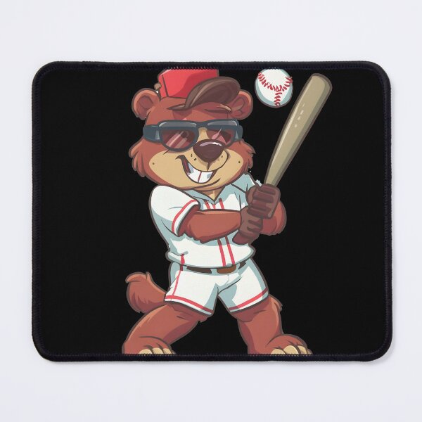 Item preview, Batter Baseball Bear designed and sold by ratchawoot.