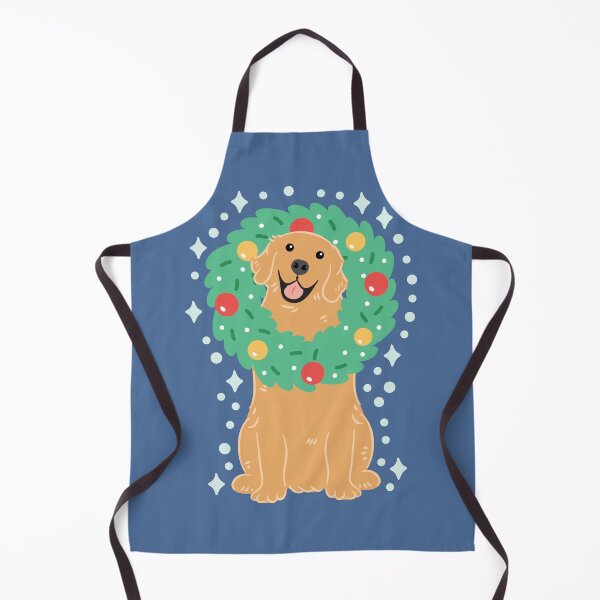 Item preview, Golden Retriever Merry Christmas! designed and sold by Lulupainting.