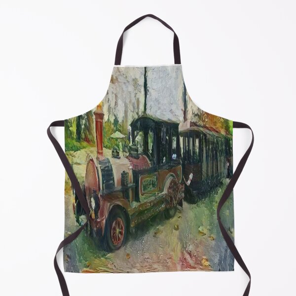 Item preview, Vintage Trackless Train In Safari Park Lover Gift designed and sold by adelineyeohp.