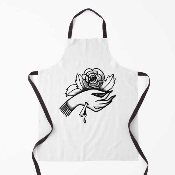 Item preview, Tattoo Impaled hand Boho Rose flower designed and sold by jazzydevil.