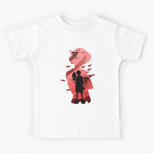 POD CLothing Monkey d Luffy One piece T shirt Unisex tops Tees Anime Gift  kids adult Shirts (11-12 yrs, Black): Buy Online at Best Price in UAE 