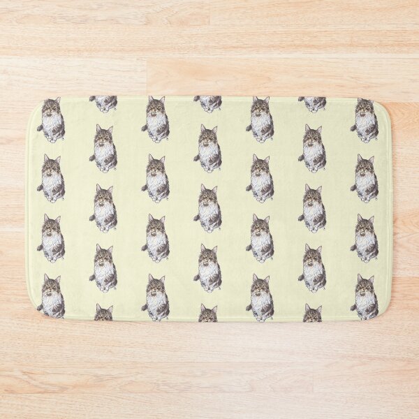 Item preview, Tabby Domestic Longhair Cat designed and sold by rita-andi.