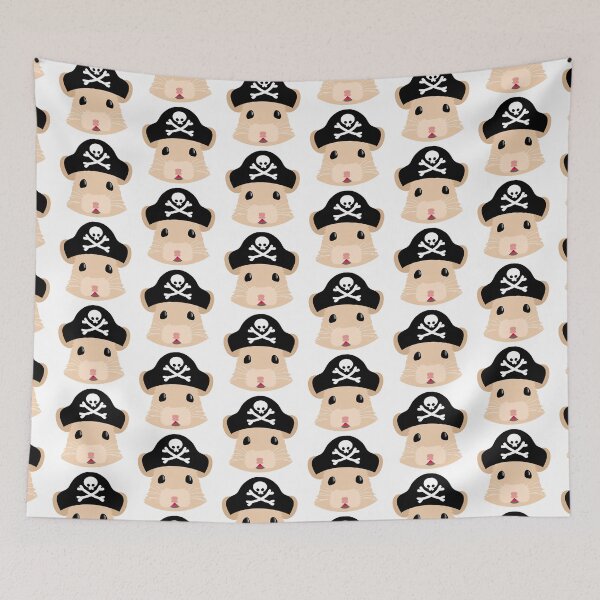 Item preview, Funny face pirate rat designed and sold by jazzydevil.