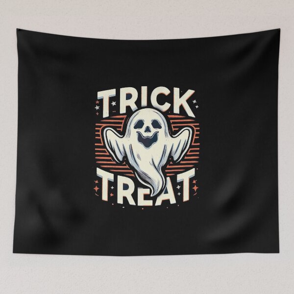 Item preview, Ghostly Trick or Treat designed and sold by Hauntwire.
