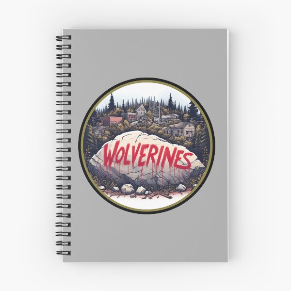 Item preview, Wolverines Tagged Rock designed and sold by ApocalypseInc.