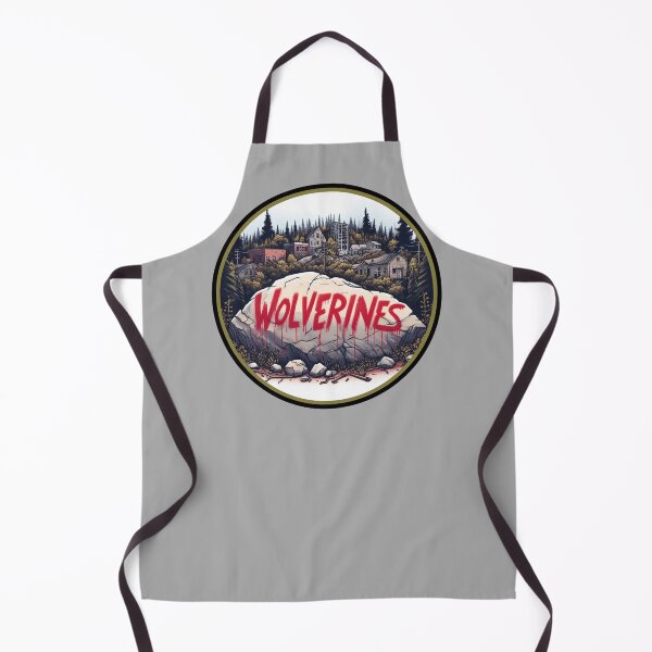 Item preview, Wolverines Tagged Rock designed and sold by ApocalypseInc.