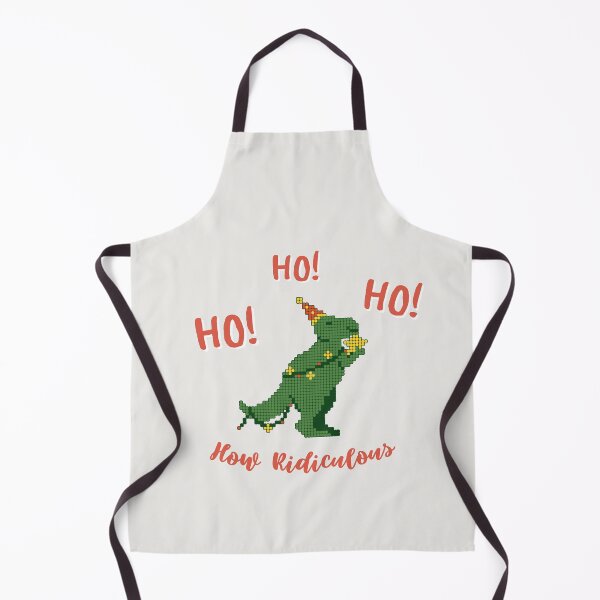 Item preview, Ho Ho Ho How Ridiculousl Rexy Christmas TRex designed and sold by Par Anne Q.