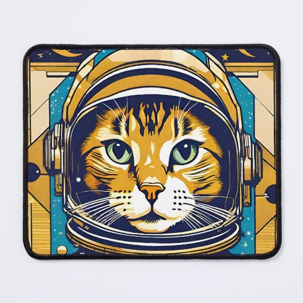 Item preview, Gold Astrocat designed and sold by HalluciGenetics.