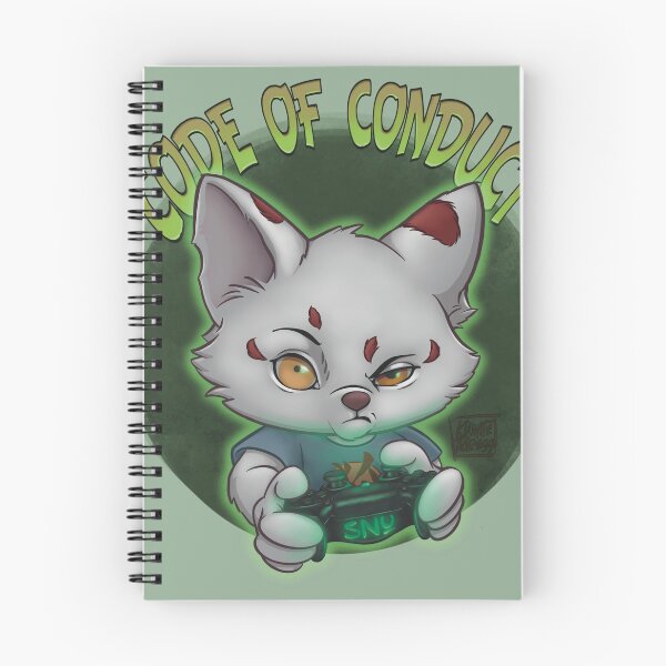 Item preview, Gamer Fox : Code of conduct designed and sold by WhiteTigress76.