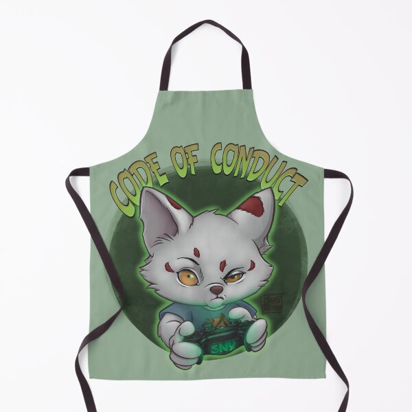 Item preview, Gamer Fox : Code of conduct designed and sold by WhiteTigress76.