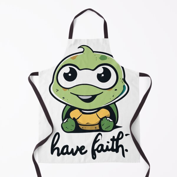 Item preview, Have Faith Motivational Turtle Artwork designed and sold by Collision19.