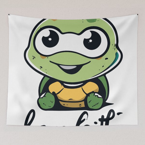 Item preview, Have Faith Motivational Turtle Artwork designed and sold by Collision19.