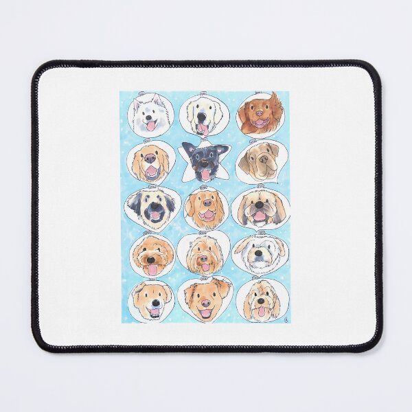 Item preview, Winter Wonderland Dog Ornament Crew designed and sold by rita-andi.