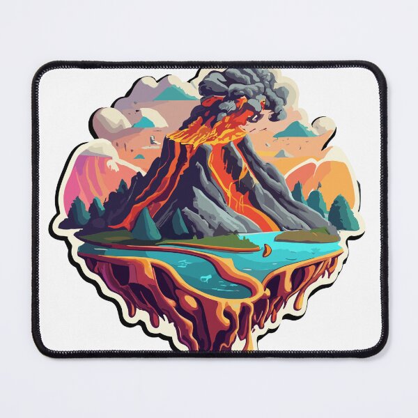 Item preview, Volcano And Lakeland Drip designed and sold by Xsquilax.