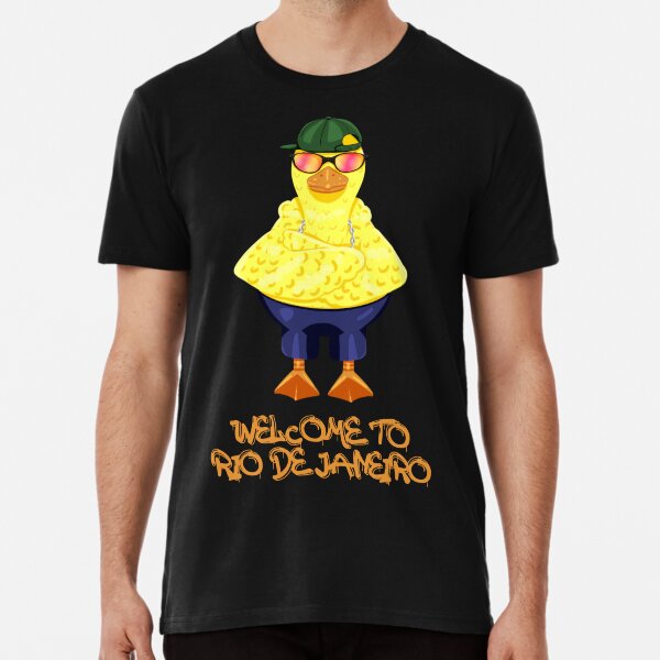 Item preview, Carioca Duckling Welcome to Rio de Janeiro designed and sold by LoreleiArts.