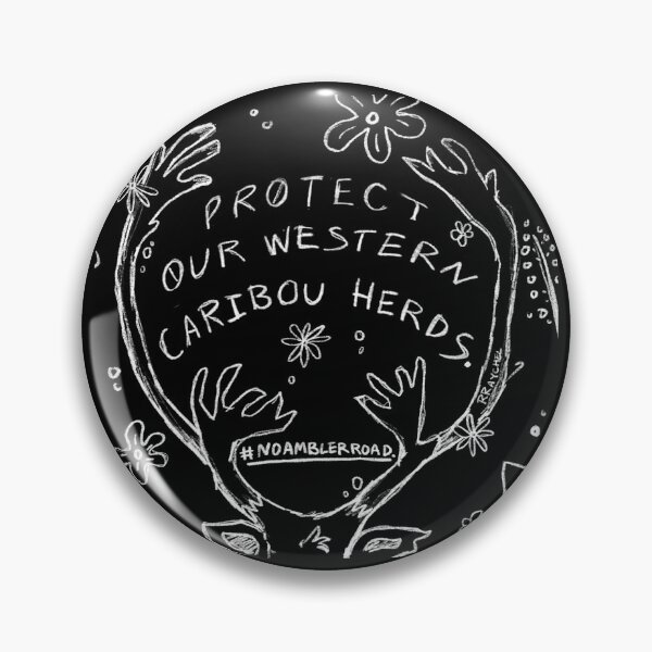 Item preview, Protect Our Western Caribou Herds - Alaska designed and sold by akscribbleskrat.