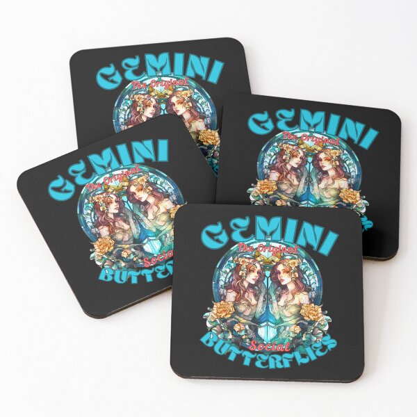 Item preview, Gemini: The Original Social Butterflies. gemini birthday designed and sold by ZodiacWonders.