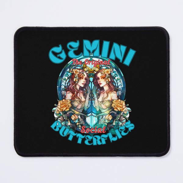 Item preview, Gemini: The Original Social Butterflies. gemini birthday designed and sold by ZodiacWonders.