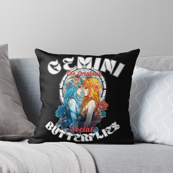 Item preview, Gemini: The Original Social Butterflies. gemini sayings designed and sold by ZodiacWonders.