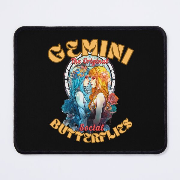 Item preview, Gemini: The Original Social Butterflies. gemini funny designed and sold by ZodiacWonders.