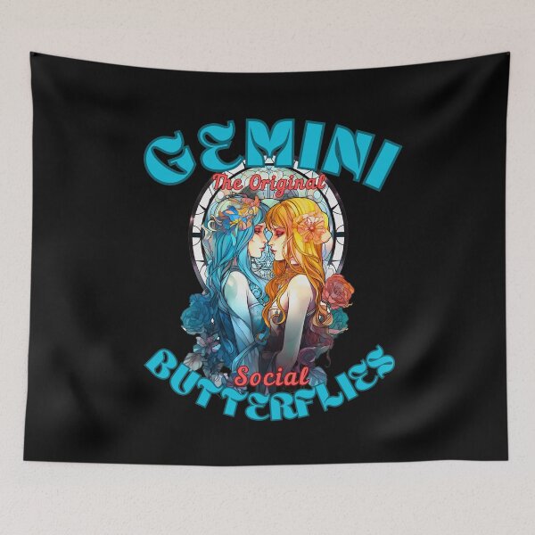 Item preview, Gemini: The Original Social Butterflies. gemini may designed and sold by ZodiacWonders.