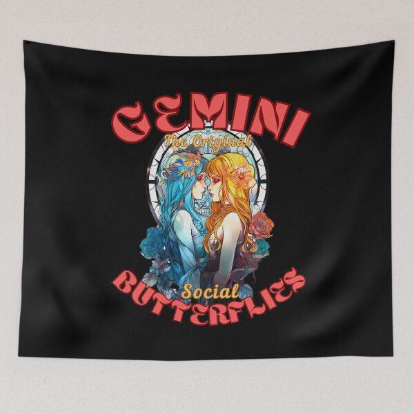 Item preview, Gemini: The Original Social Butterflies. gemini june designed and sold by ZodiacWonders.