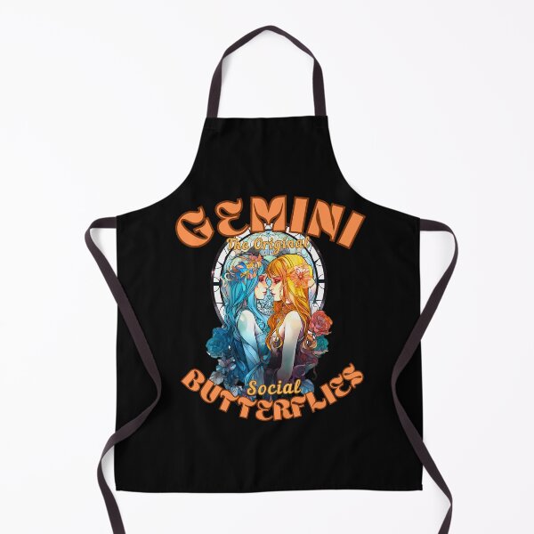 Item preview, Gemini: The Original Social Butterflies. gemini horoscope designed and sold by ZodiacWonders.