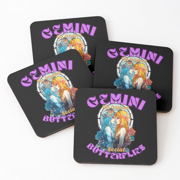Item preview, Gemini: The Original Social Butterflies. gemini season designed and sold by ZodiacWonders.