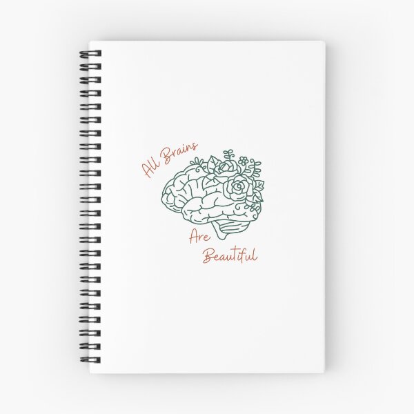 Item preview, All Brains are Beautiful  designed and sold by SunSandSpeech.