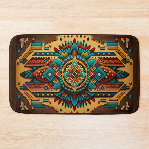 Item preview, Vivid Native American Southwest Art Jigsaw Puzzle~Decorate Your Home With Wall Art, Metal Art, Wall Clock, Comforter, Throw Blanket, Throw Pillow, & More designed and sold by MoreEZUSA-Here.