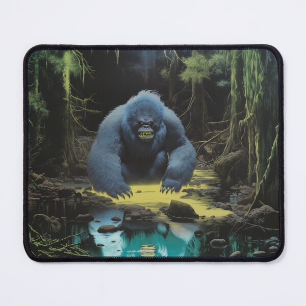 Item preview, A yeti's pity party in the neon swamps designed and sold by sethbdoe.