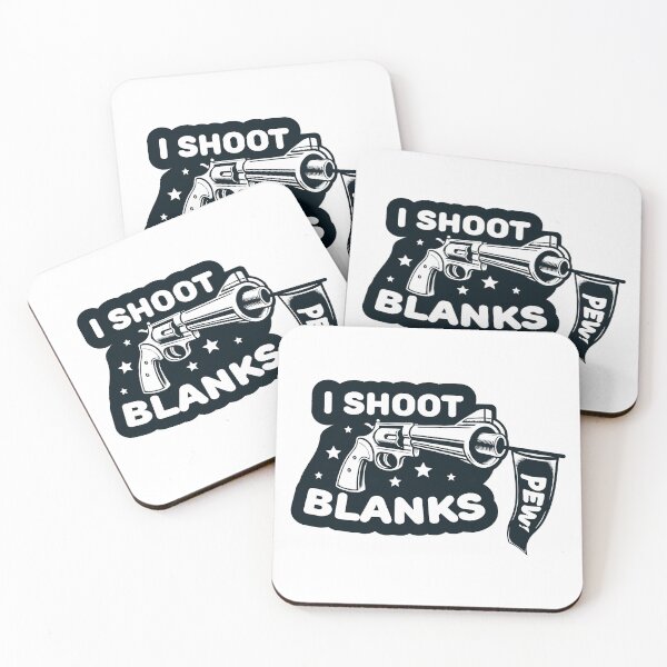 Item preview, I SHOOT BLANKS | Funny Vasectomy Gift designed and sold by NexaArts.