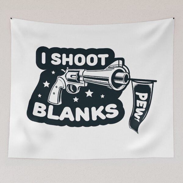 Item preview, I SHOOT BLANKS | Funny Vasectomy Gift designed and sold by NexaArts.