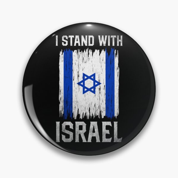 Item preview, I Stand With Israel Israel Flag Israeli  designed and sold by JoyceMeme.
