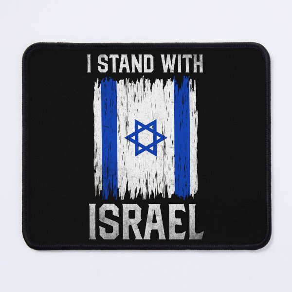 Item preview, I Stand With Israel Israel Flag Israeli designed and sold by JoyceMeme.