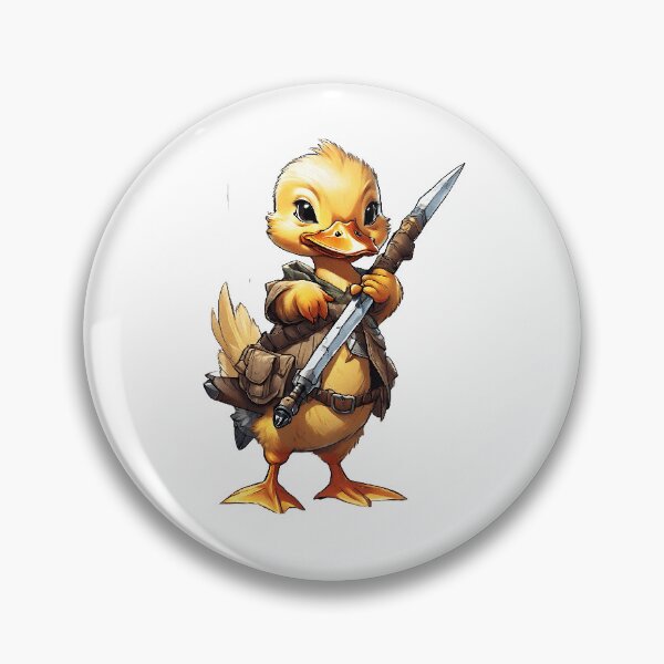 Item preview, A cute duckling holding a katana/weapon designed and sold by PaletteCo.