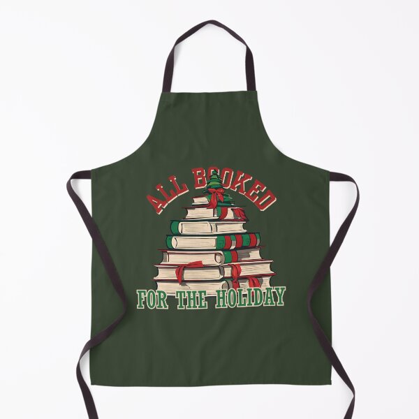Item preview, All booked for the holiday. Book piles Christmas tree. designed and sold by VieBelieve.