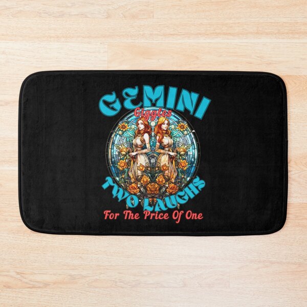 Item preview, Gemini Giggles: Two Laughs For The Price Of One gemini birthday designed and sold by ZodiacWonders.