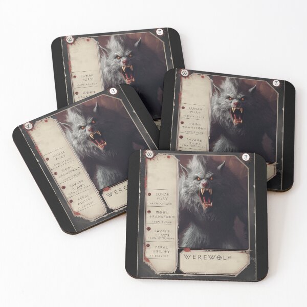 Item preview, Classic Monsters - Werewolf designed and sold by StyleCut.