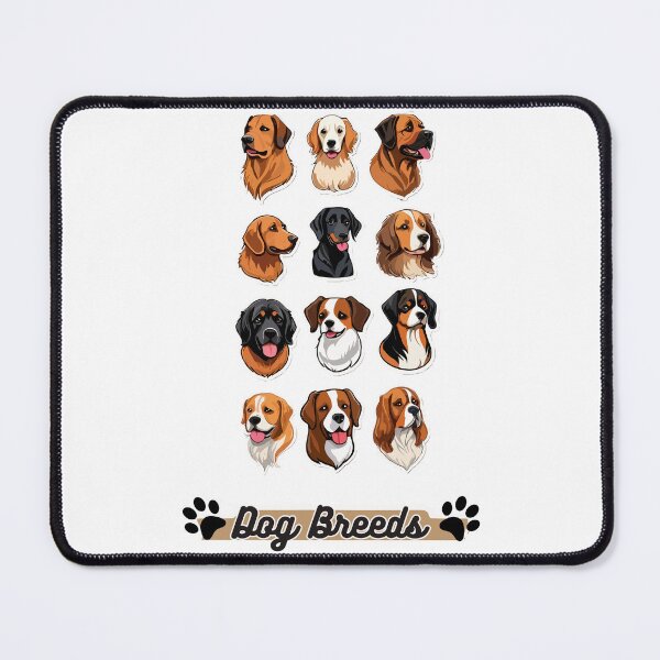 Item preview, Dog Breeds Artwork for Dog Lovers designed and sold by ScifiDesigns.