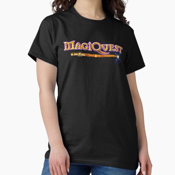 Item preview, MagiQuest Wand Logo designed and sold by SkelsBoneZone.