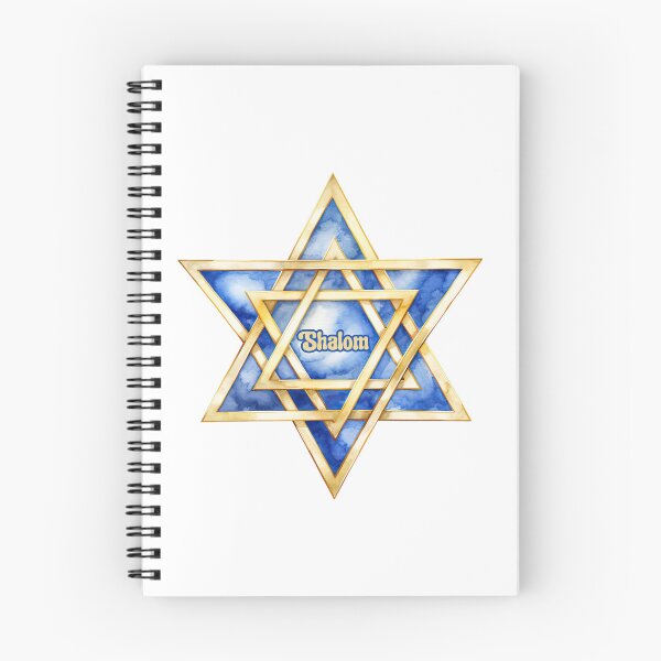 Item preview, Star of David Shalom designed and sold by ANewGlory.