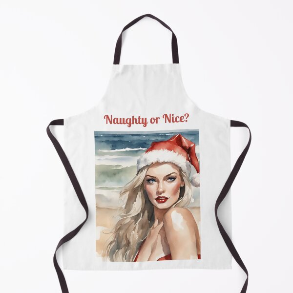Item preview, Naughty or Nice Vintage Watercolour Christmas designed and sold by FrequencyV.