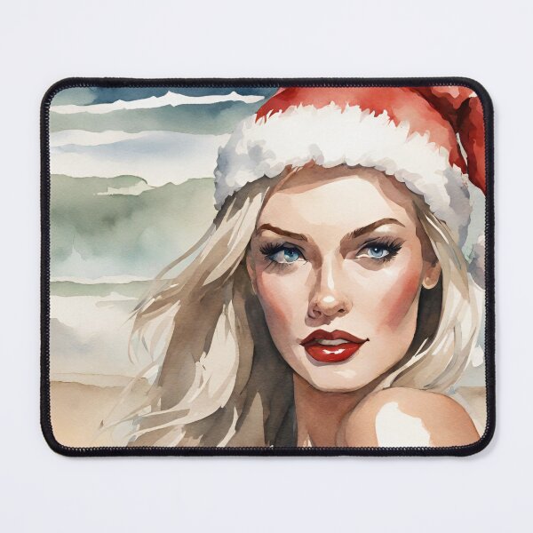 Item preview, Naughty or Nice Vintage Watercolour Christmas designed and sold by FrequencyV.