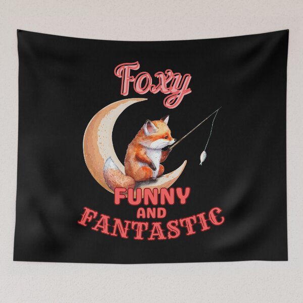 Item preview, Foxy, Funny, And Fantastic. fox head designed and sold by FoxVibes.