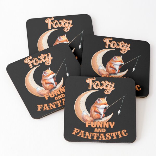 Item preview, Foxy, Funny, And Fantastic. fox portrait designed and sold by FoxVibes.