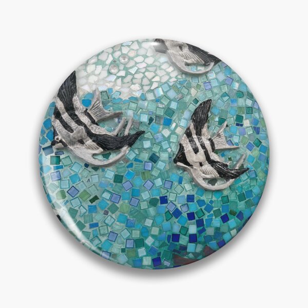 Item preview, ANGELFISH MOSAIC designed and sold by BridgetBresser.